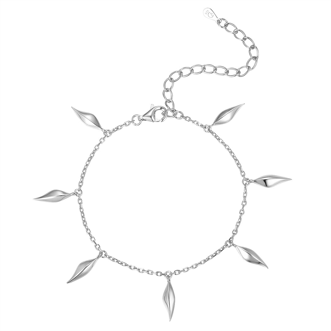 Cape of feathers armband - silfur - íslensk skartgripahönnun