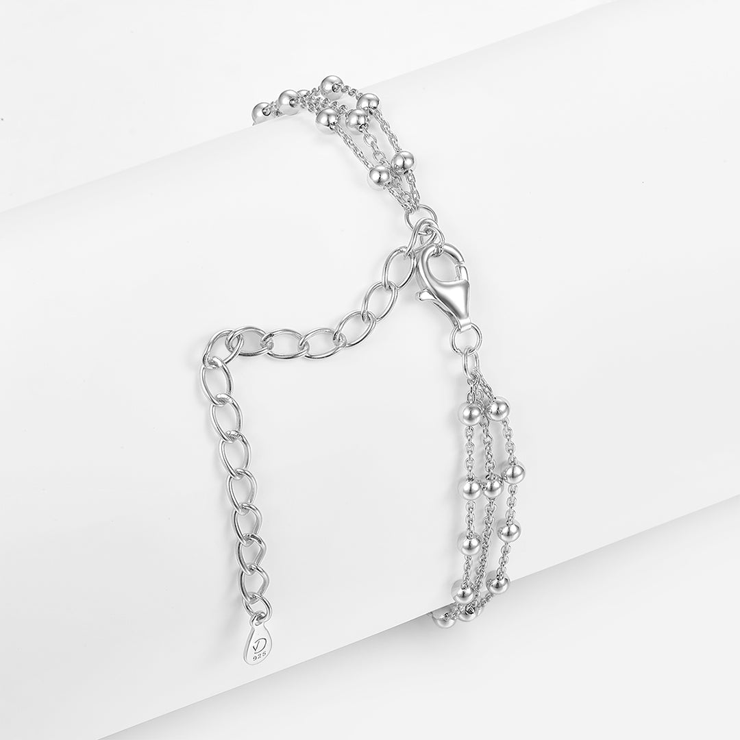 Chains armband - silfur - íslensk skartgripahönnun