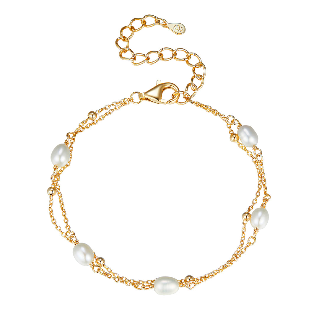 PEARL BRACELET GOLD