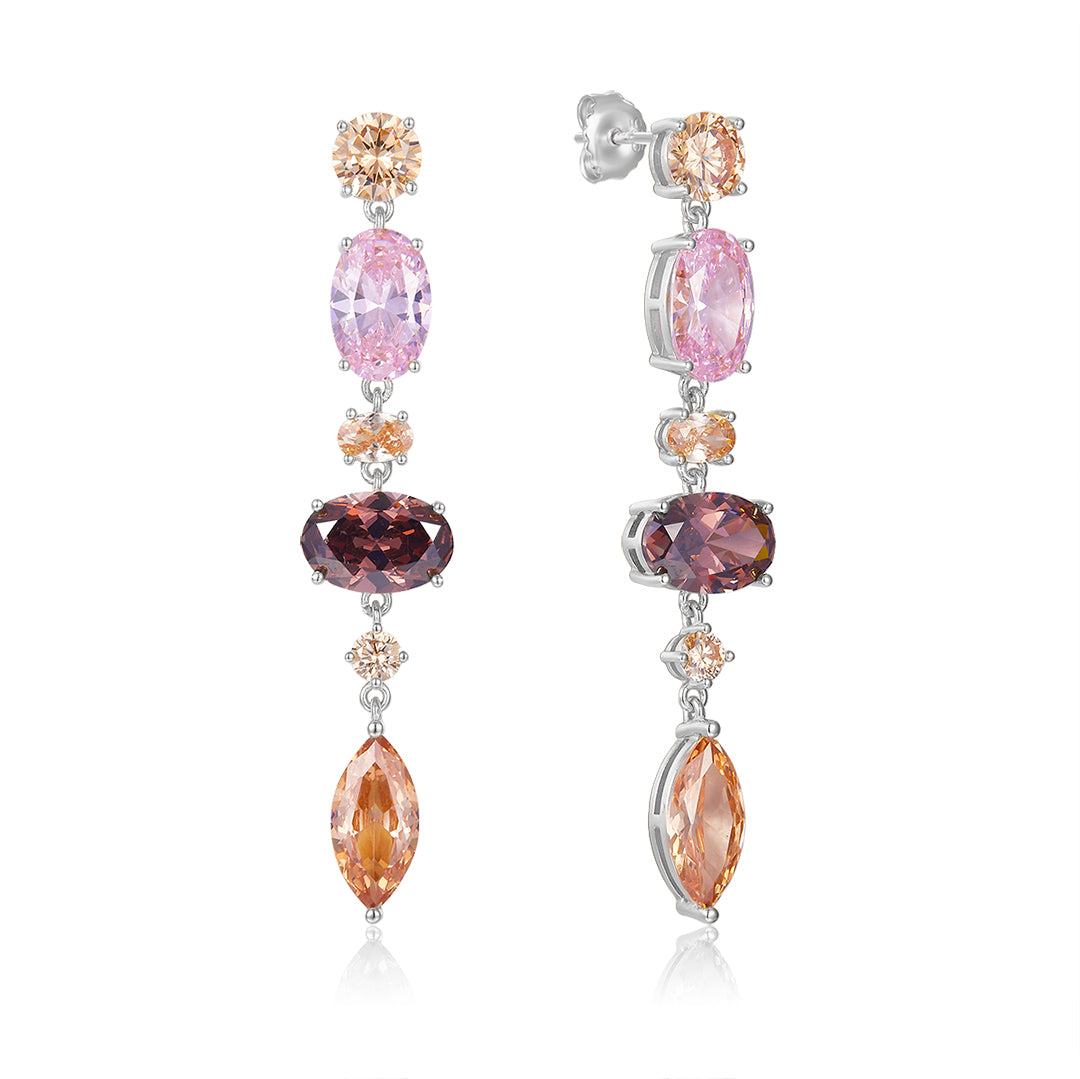 CRYSTAL DROTTNING EYRNALOKKAR