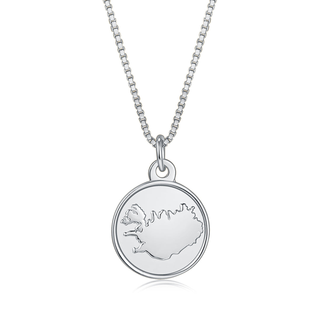 ICELAND PENDANT SILVER