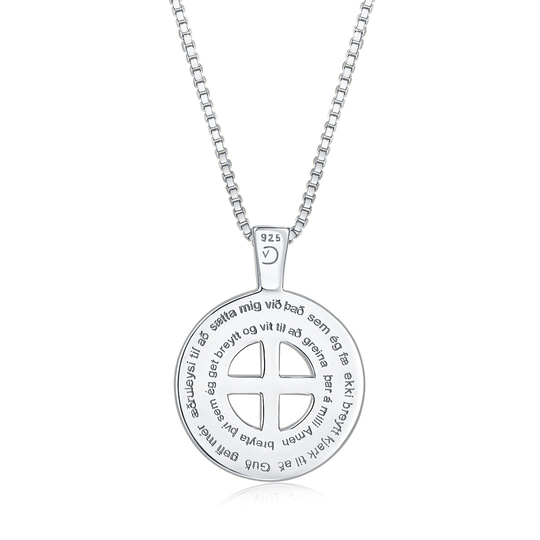 INFINITY SERENITY MIDI PENDANT OXIDICED