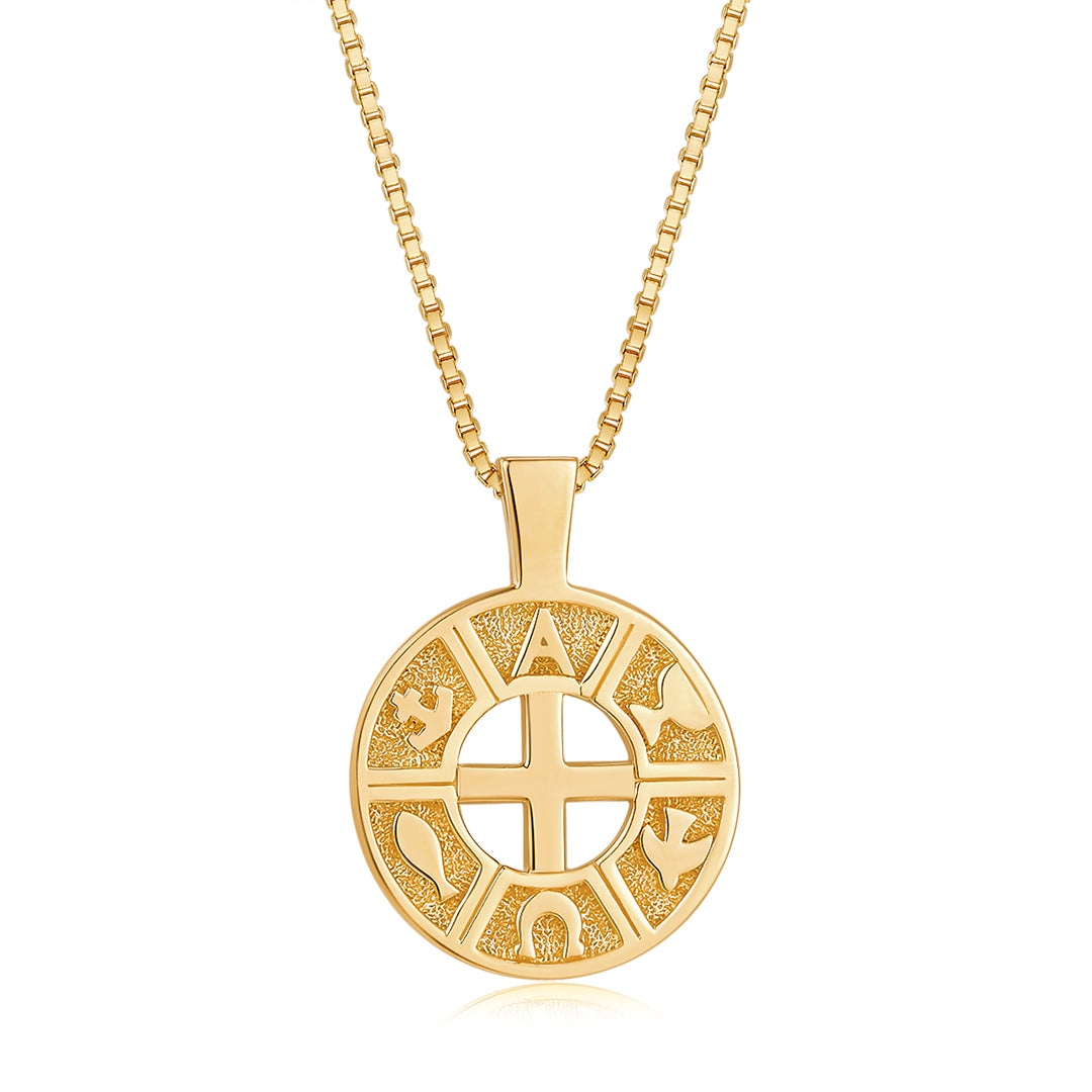 INFINITY SERENITY MIDI PENDANT GOLD