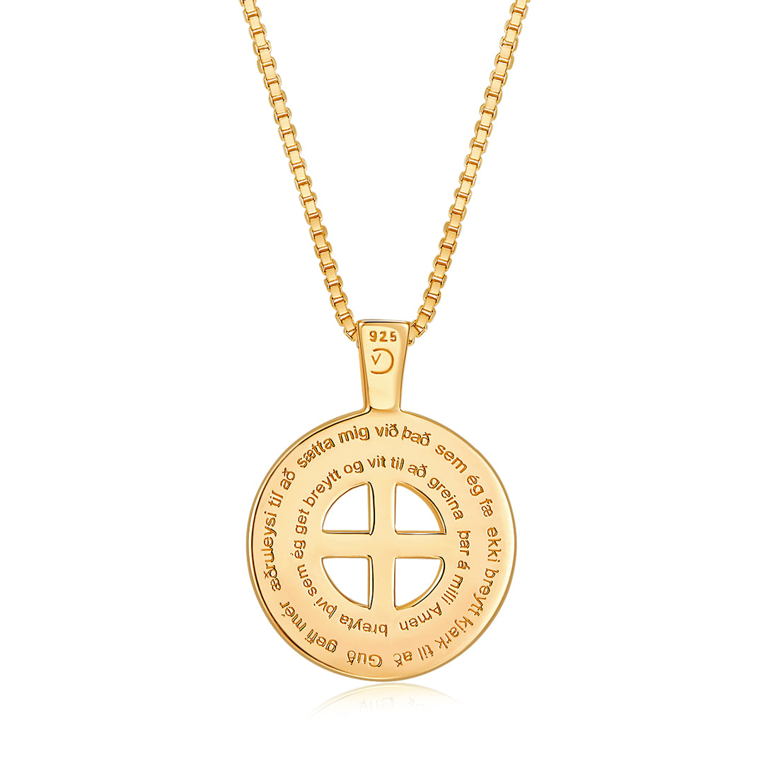 INFINITY SERENITY MIDI PENDANT GOLD