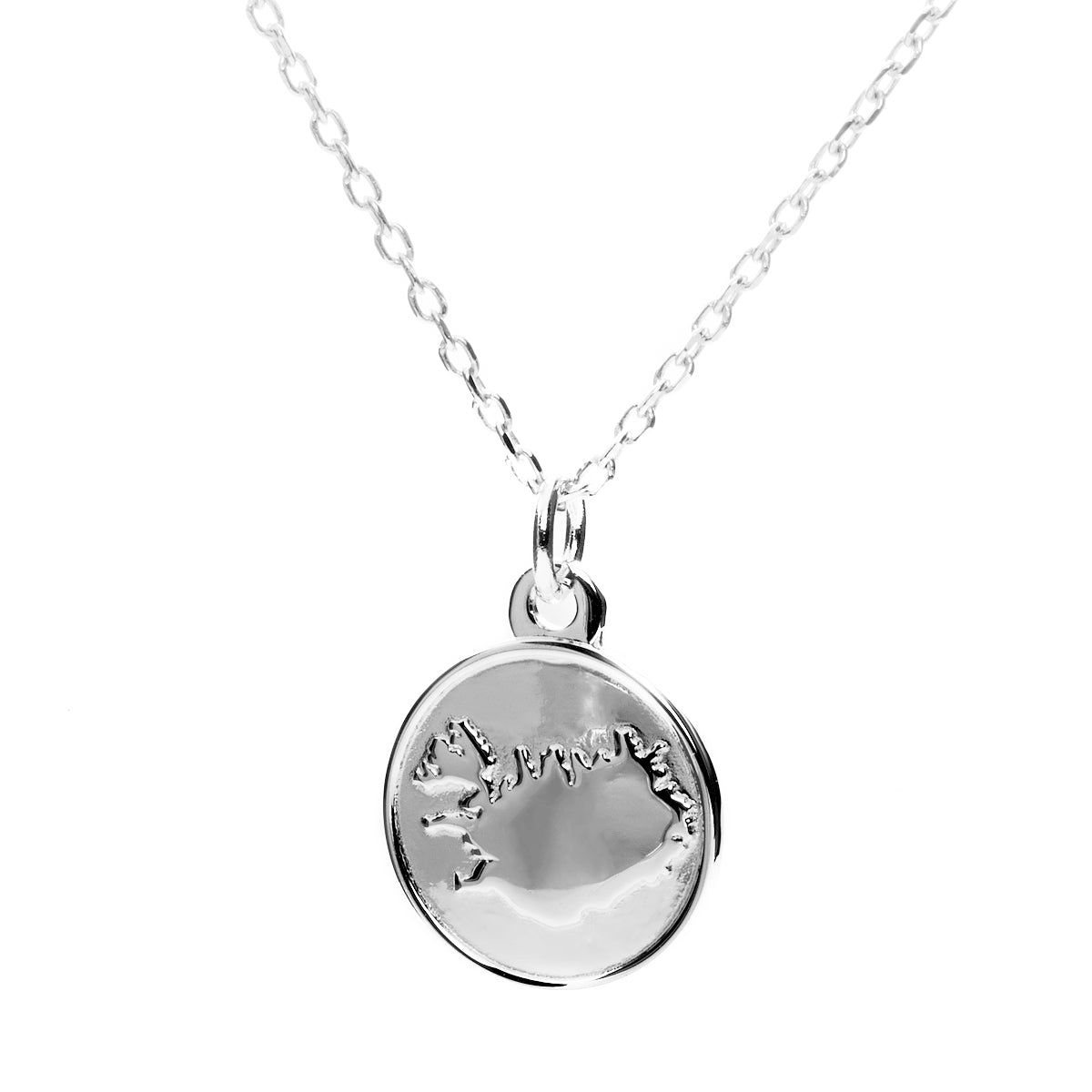 ICELAND PENDANT SILVER