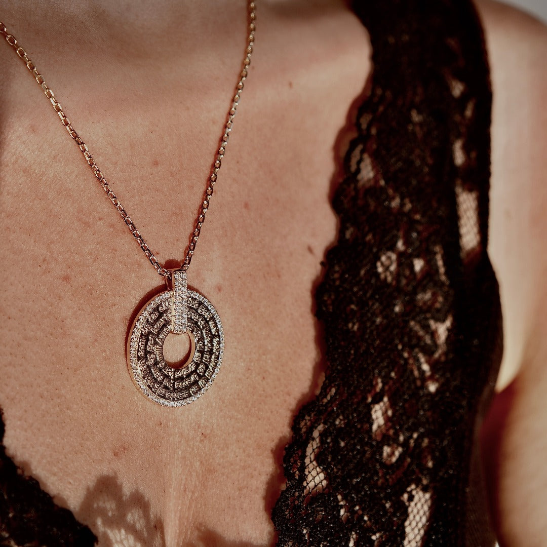 HÁLSMEN SERENITY DIVINE SILVER-WHITE